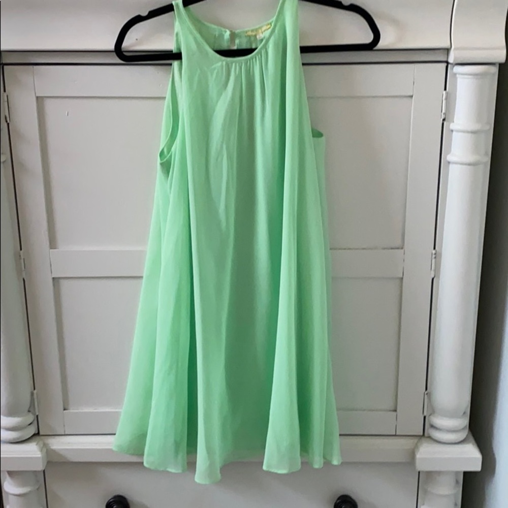 Green dress